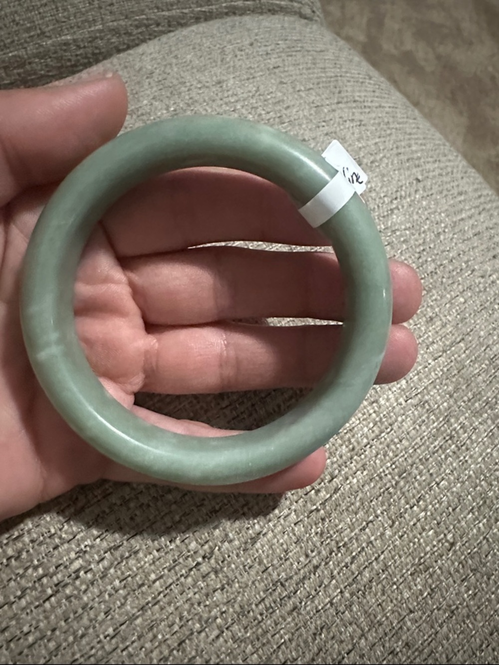 Green Jadeite Bangle Bracelet